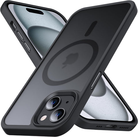Protective iPhone 15 case designed for MagSafe.