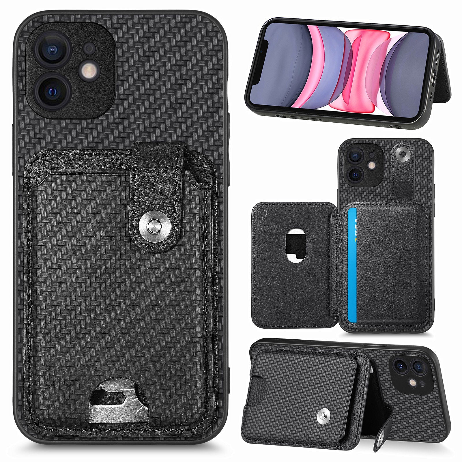 Card Holder Iphone 11 Phone Wallet Case IPhone 11 RFID Blocking Wallet Case Secure Card Holder Easy Card Holder Iphone 11 Phone Wallet Case IPhone 11 RFID Blocking Wallet Case Secure Card Holder Easy