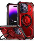 Shockproof Phone Case for iPhone 15 Pro Max - red