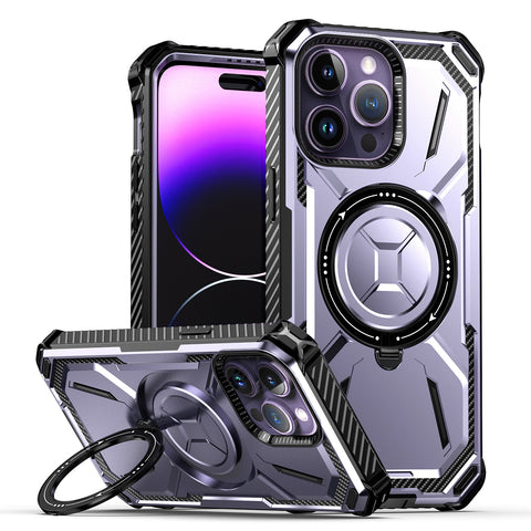 Shockproof Phone Case for iPhone 15 Pro Max  - purple