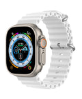 White Sports Apple Watch Strap for all Apple Watch Series