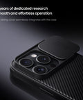 Durable iPhone 16 Pro case with camera protection and drop resistance.