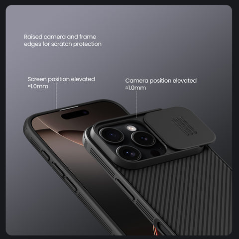 Strong magnetic iPhone 16 Pro case with wireless charging support.