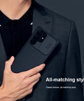 Easy-install case for Samsung Galaxy S23 Ultra with precise button cutouts.