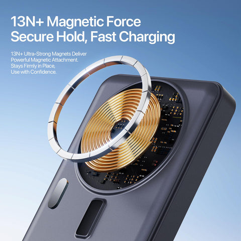 10,000 mAh Magnetic Power Bank with Kickstand - DUZZONA