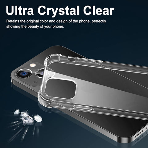iPhone 15 Plus Case Clear TPU Phone Case