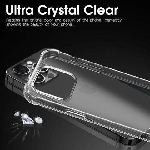 iPhone 15 Pro Case Clear TPU Phone Case