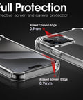 Sleek iPhone 15 Pro Max case with wireless charging support.