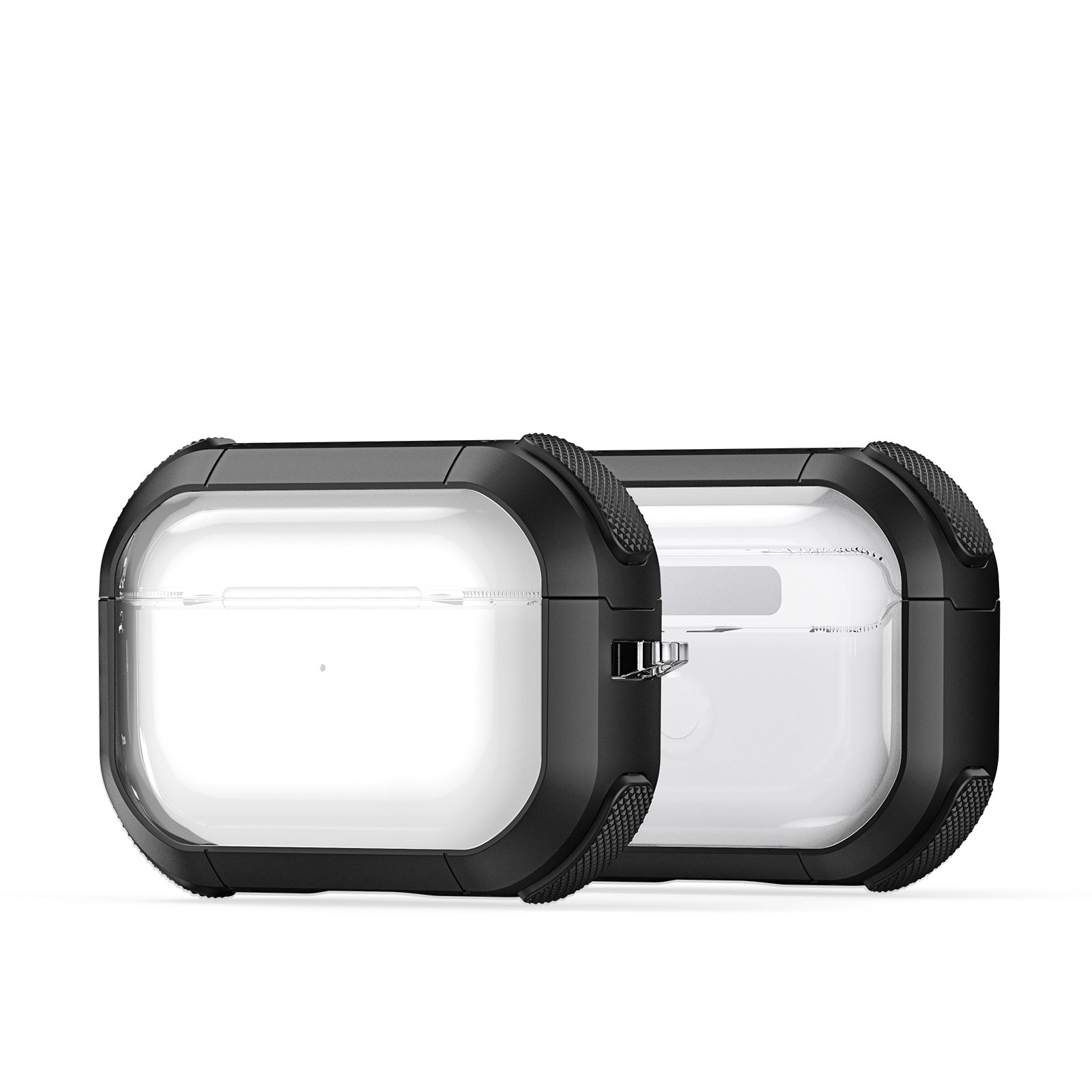 AirPods Pro Transparent Cover - Black Trim – Easy Gadgets