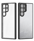 Protective case for Samsung Galaxy S23 Ultra with frosted back