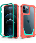 Showcase your iPhone 15 Pro Max with a durable case, clear back, and raised edges.