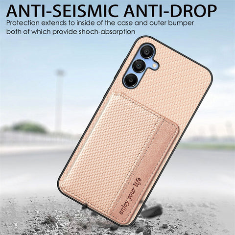 Samsung Galaxy A05 Phone Case with RFID Blocking Magnetic Card Holder