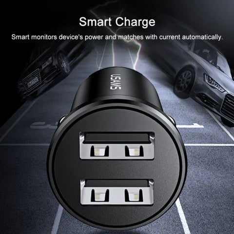 Mini Dual USB Fast Car Charger