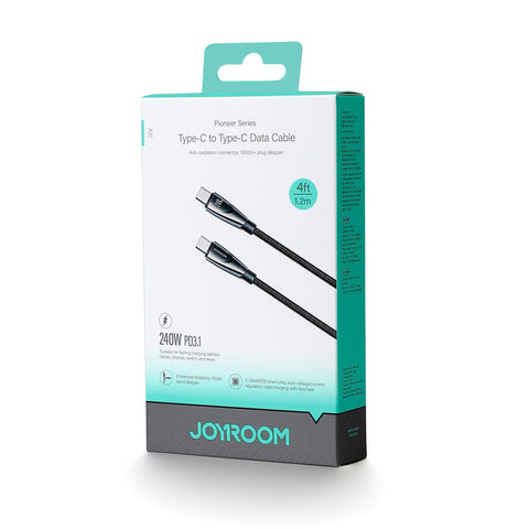 JOYROOM USB-C to USB-C 240W Fast Charging Data Cable 1.2M