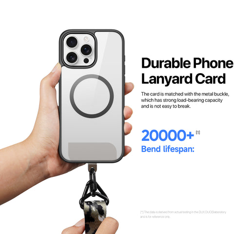 2-in-1 Outdoor Phone Lanyard - Camo Green