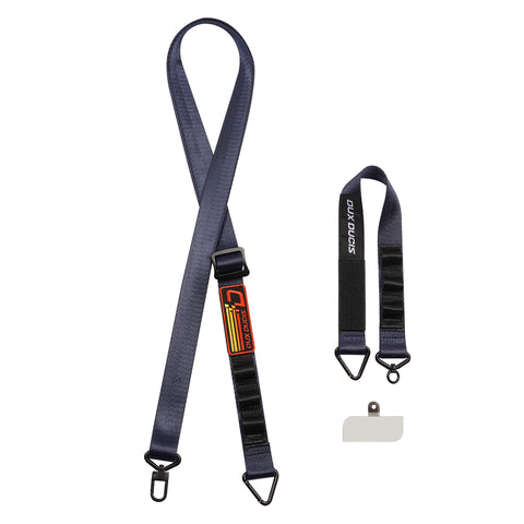 2-in-1 Outdoor Phone Lanyard - Blue