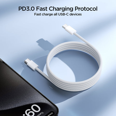 USB-C to USB-C 60W Fast Charging Cable Designed for iPhone 15 - JOYROOM