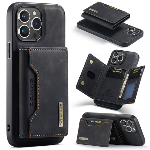 iPhone 15 Pro Max Case 2-in-1 Detachable Magnetic Wallet Case