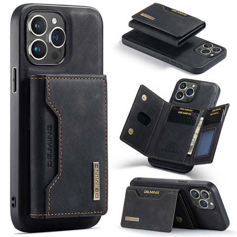 iPhone 15 Pro Case 2-in-1 Detachable Magnetic Wallet Case