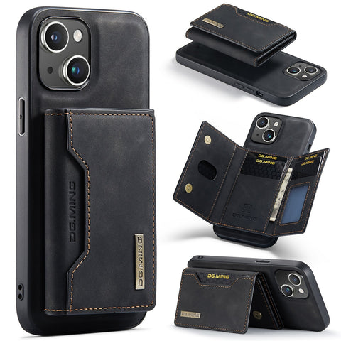 iPhone 15 Case 2-in-1 Detachable Magnetic Wallet Case
