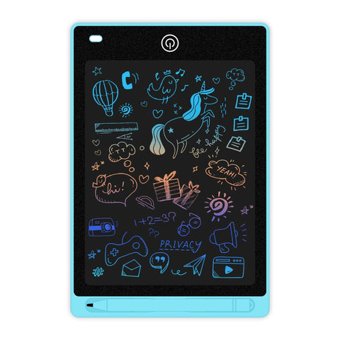 LCD Writing Tablet 12 Inch, Colourful Drawing Board Drawing Pad for Kids