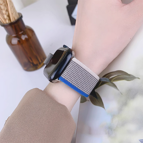 Nylon Apple Watch Strap - Grey