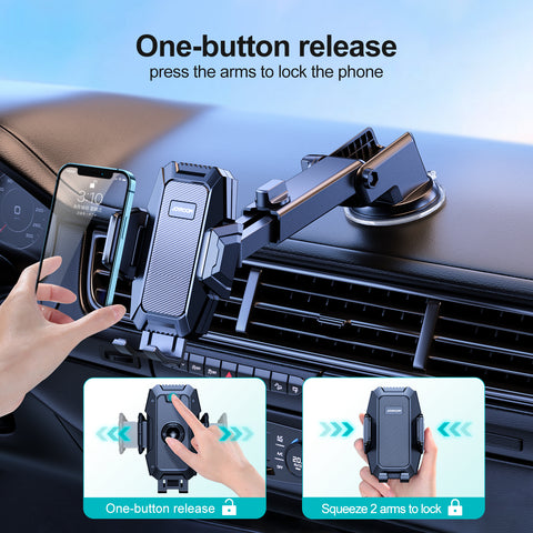 Adjustable Dashboard Car Phone Holder