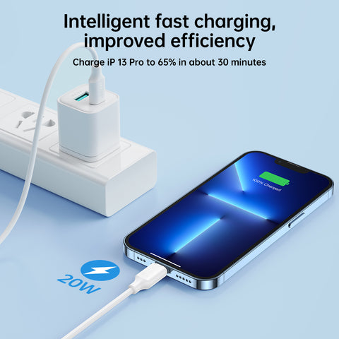 JOYROOM 20W USB-C to Lightning Fast Charging Cable 1 Meter