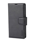 Premium black leather case for iPhone 16 Pro Max showcasing its sleek design