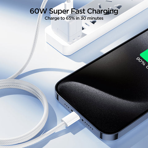 USB-C to USB-C 60W Fast Charging Cable Designed for iPhone 15 - JOYROOM