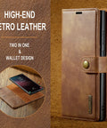 PU leather wallet case for Samsung S22 Ultra with cash pocket