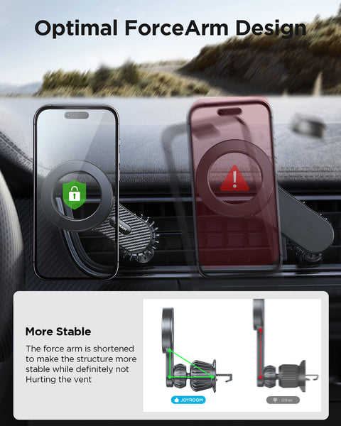 JOYROOM Magnetic Car Phone Mount MagSafe-Compatible (Air Vent)