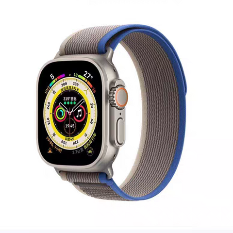 Nylon Apple Watch Strap - Grey