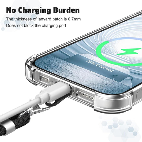 Purple Premium Phone Lanyard – Universal Case-Friendly Strap