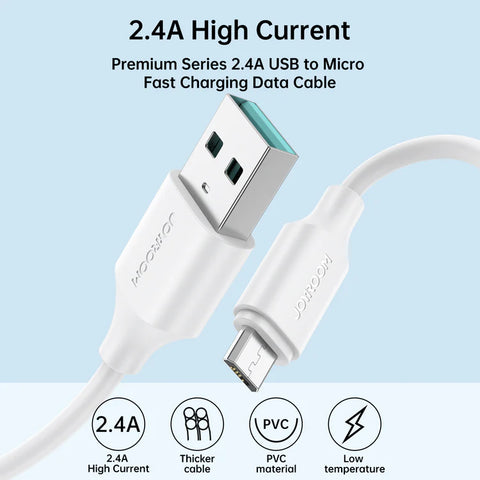 JOYROOM USB-A to Micro-USB Fast Charging Cable 1 Meter