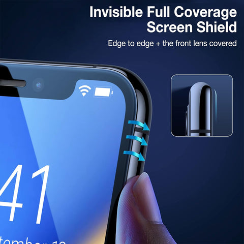 Anti-fingerprint screen protector for iPhone 11