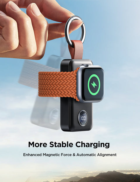 Quick-charging Apple Watch charger, 60% in 50 minutes