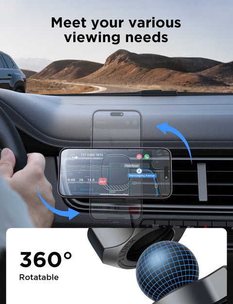 Magnetic Phone Holder - Air Vent Car Mount