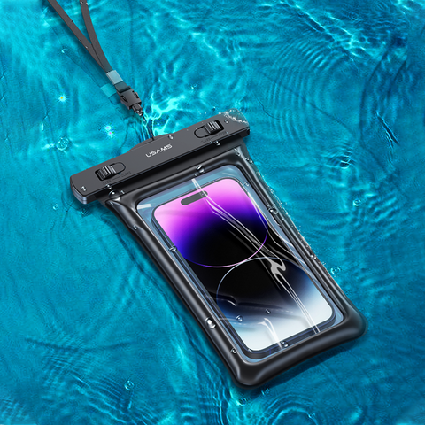 Waterproof Phone Pouch with Lanyard