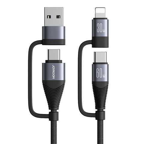 JOYROOM 60W 4-in-1 Fast Charging Data Cable 1.2M