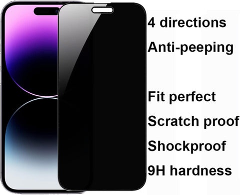 anti-spy screen protector for iPhone 15 Plus