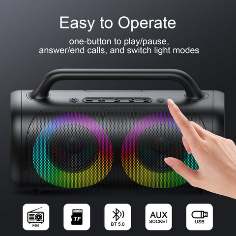 JOYROOM 40W Wireless Speaker With RGB Lights