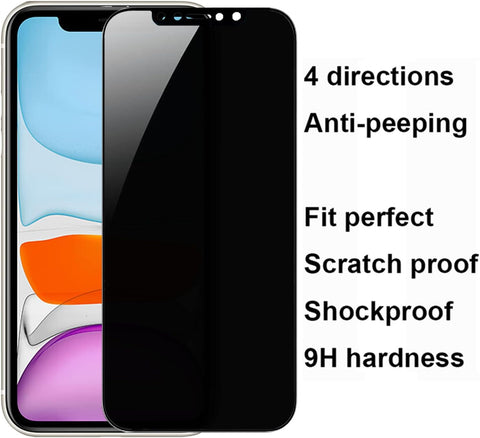 anti-spy screen protector for iPhone XR