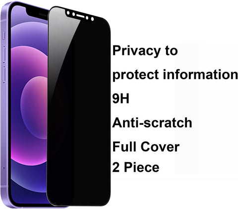 anti-spy screen protector for iPhone 12 Pro