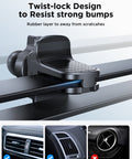 Compact magnetic phone holder for cars