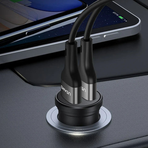 Portable Dual USB Car Charger