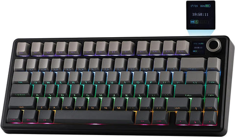 AULA F75 MAX RGB Hot-Swappable Wireless Gaming Keyboard - Star Vector Switch, 80 keys