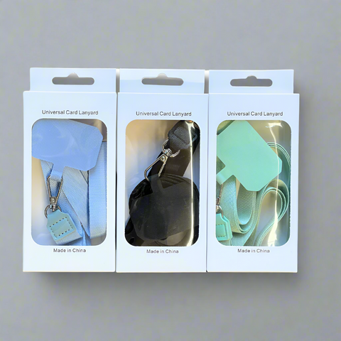 Green Phone Lanyard – Hands-Free Adjustable Strap with Rotating Clip