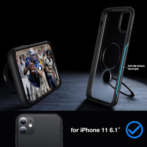 iPhone 11 Magnetic Phone Case - Supports Wireless Charging