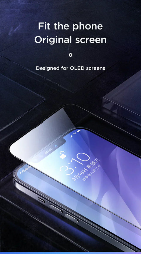 Premium 9D Tempered Glass for iPhone 15 Series by JOYROOM